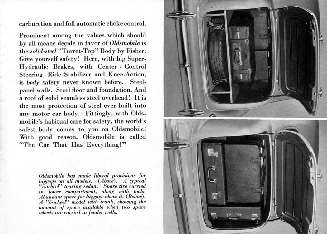 1935 Oldsmobile Motor Cars Brochure Page 9